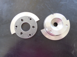Top plate part of gear box