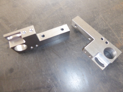 CNC milled brackets